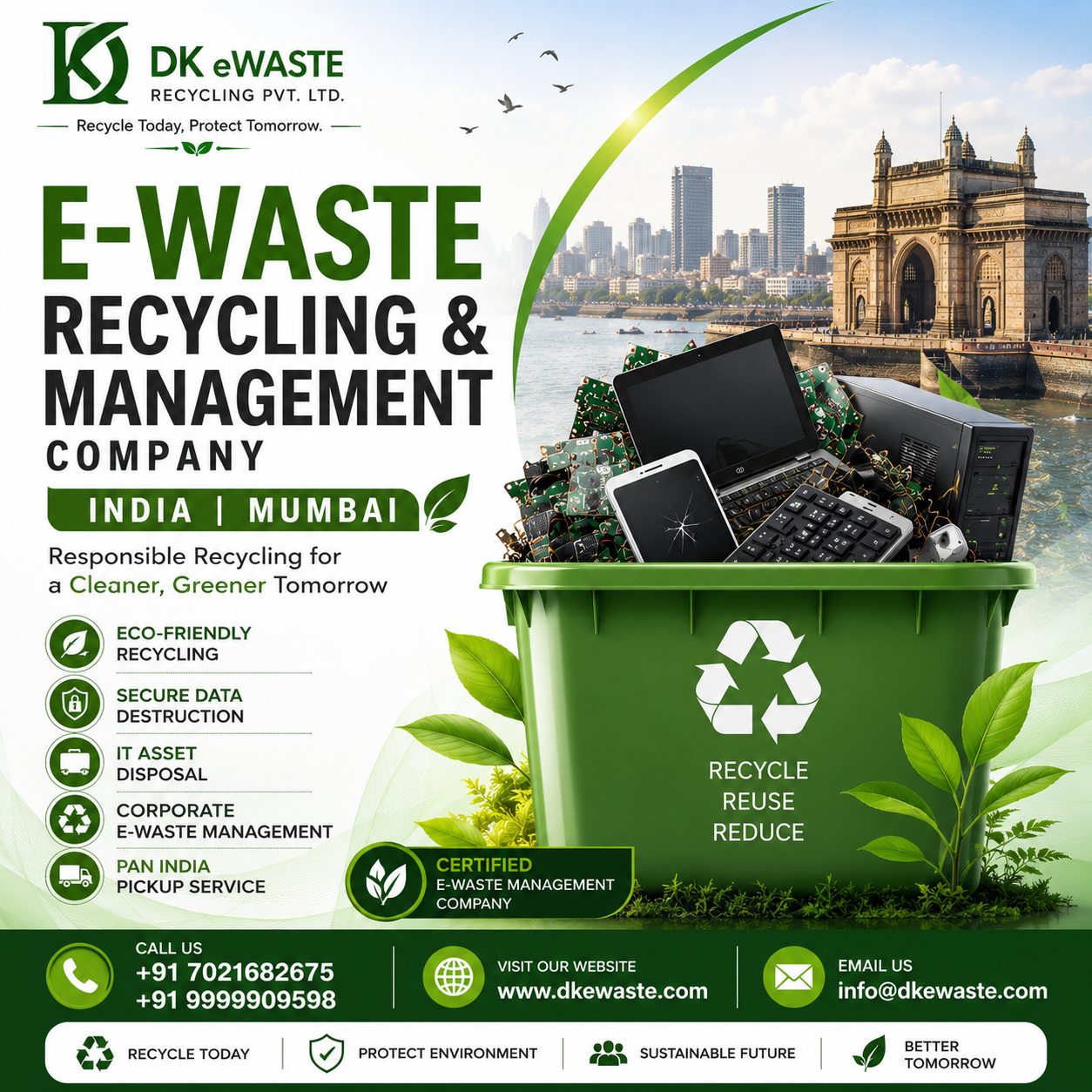 E-Waste Recycling & Management Company India | Mumbai