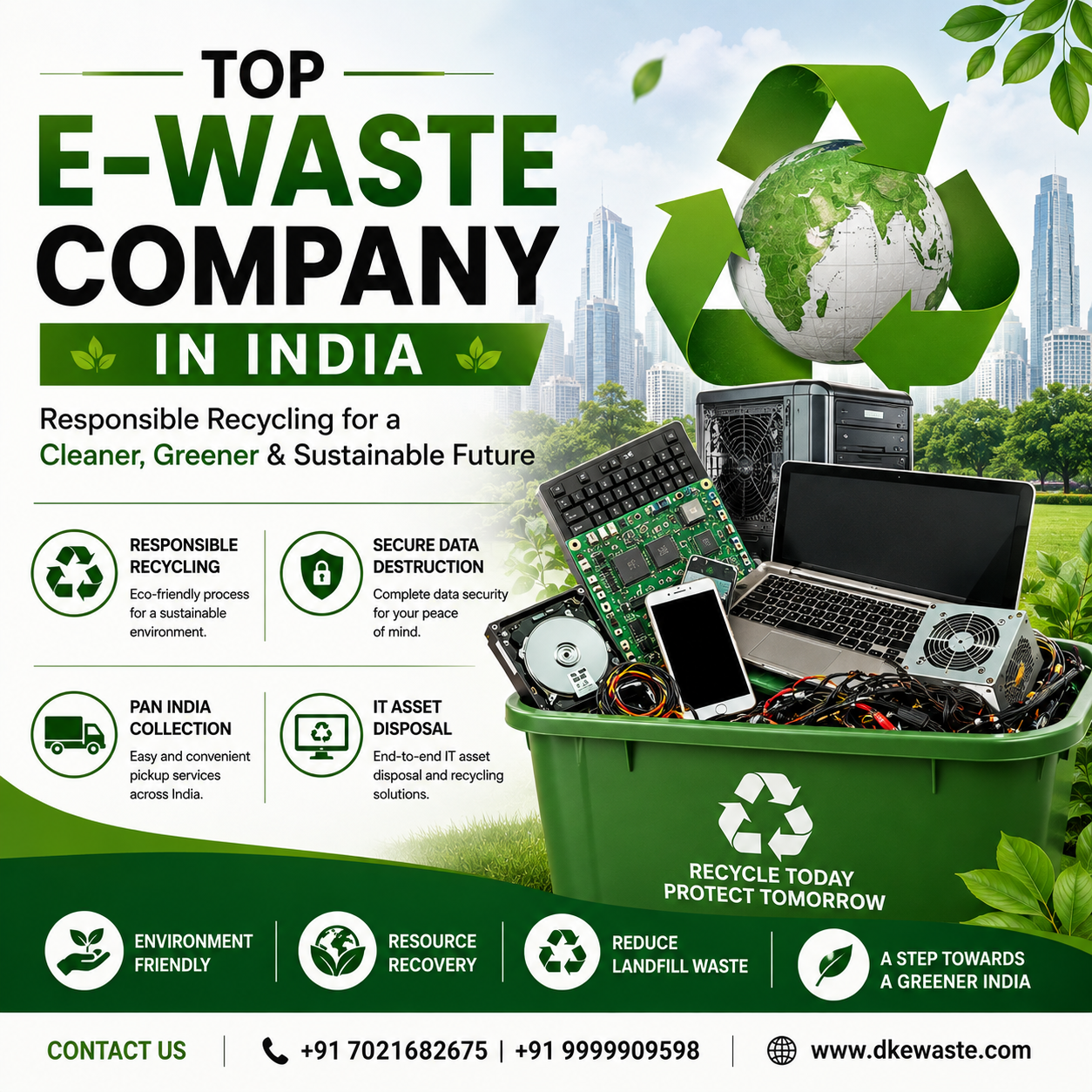 E Waste Management Company in India