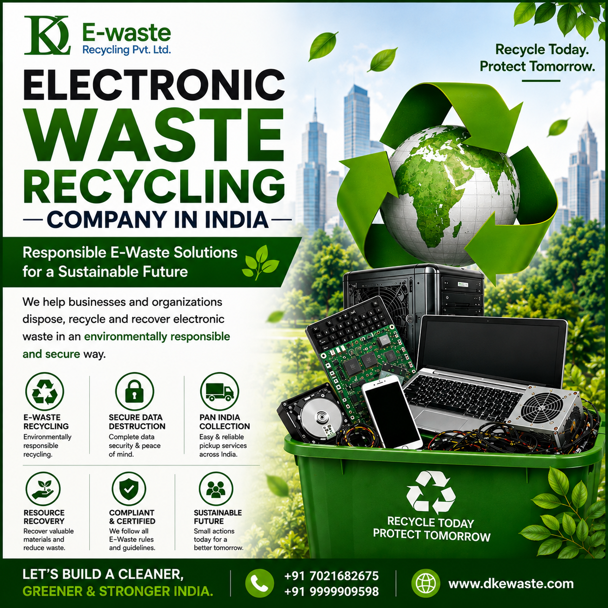 Electronic Waste Recycling Company in India