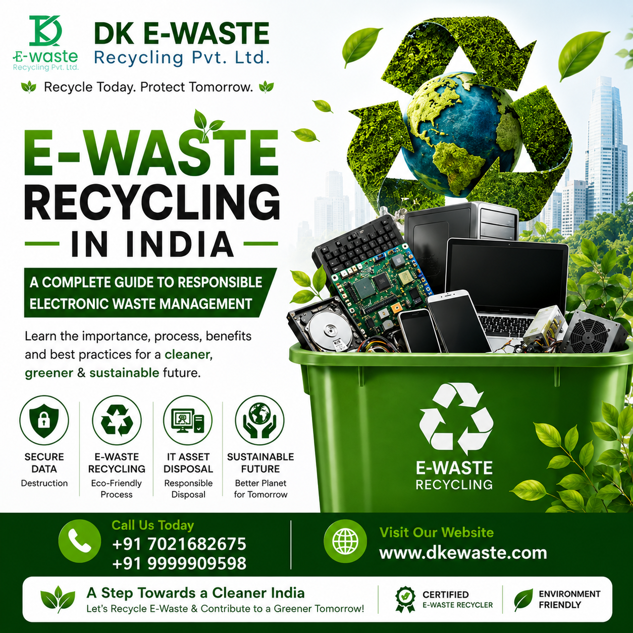 E-Waste Recycling in India: A Complete Guide to Responsible Electronic Waste Management