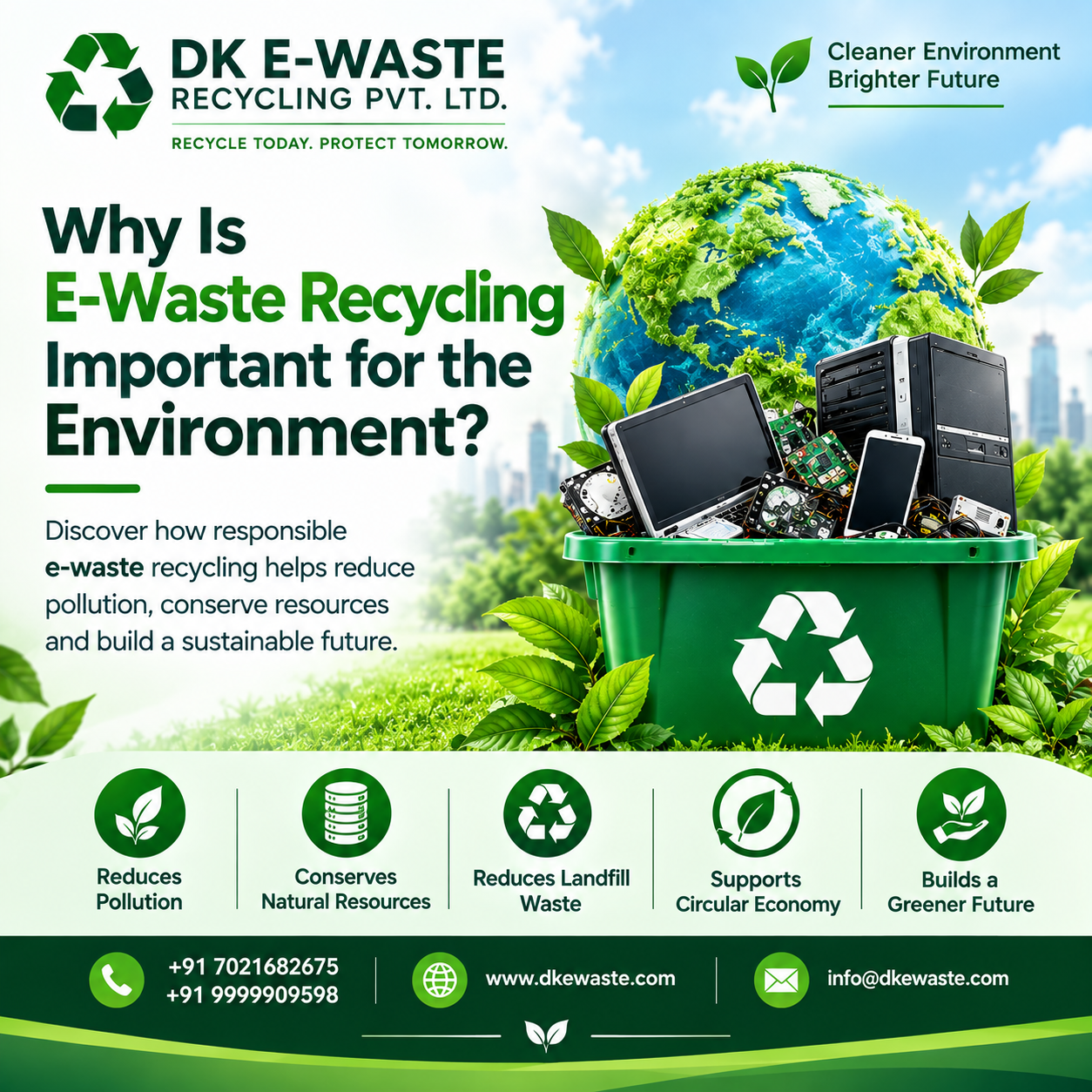 Why Is E-Waste Recycling Important for the Environment
